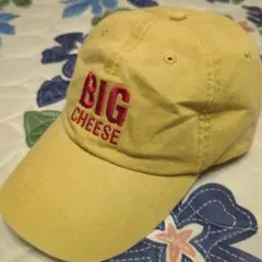 マレーズ・チーズ クルーキャップ BIG CHEESE イエロー 企業モノ