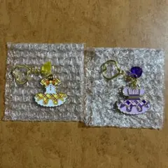 アイカツ ダイキャストドレスチャーム 紫吹蘭 有栖川おとめ