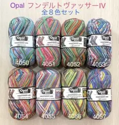 Opal オパール毛糸 復刻版 レーゲンヴァルトⅢ 全8色セット - メルカリ