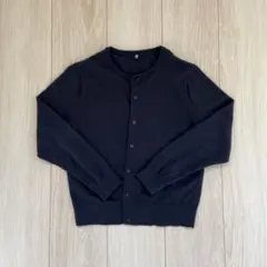 UNIQLO ネイビー カーディガン 140