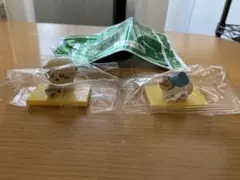 ちいかわ　松屋　フィギュア　ハチワレ・ラッコ2点セット