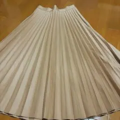 ★ZARA WOMAN ★ピンクベージュ プリーツスカート★Mサイズ★
