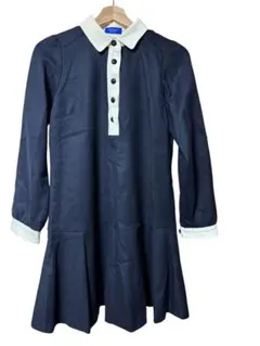 BLUE LABEL CRESTBRIDGEプルオーバーシャツワンピース