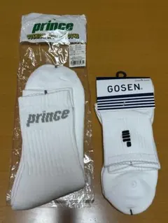 GOSEN Prince ホワイトソックス　25-28cmのサムネイル