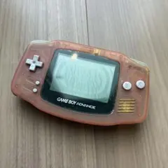 ゲームボーイアドバンス　本体　クリアピンク　ジャンク品