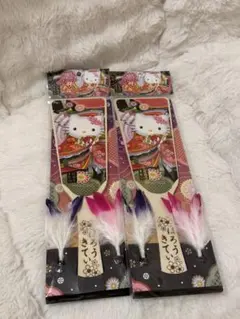 ハローキティ 羽子板 2個セット 羽4個セット