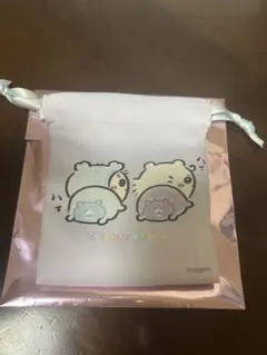 ちいかわベイビー　ミニ巾着　モモンガ古本屋