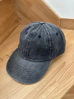 niko and... × newhattan キャップ ブラックデニム