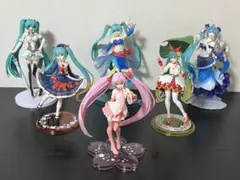 初音ミクフィギュアまとめ売り6体 初音ミク フィギュア 6体まとめ売り - メルカリ