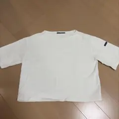 SAINT JAMES セントジェームス 半袖Tシャツ 無地 ホワイトのサムネイル