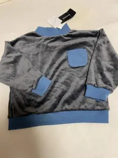 トレーナー 100cm グレー/ブルー