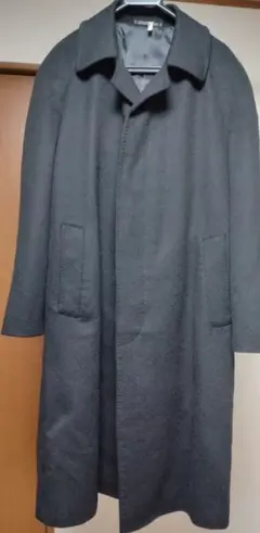 【最終お値下】カシミヤ 100％ ロング コート 黒 ブラック