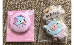 bt21 mang チャーム　缶バッジ