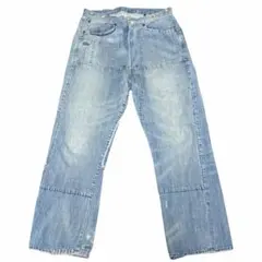 初期 2004AW Sasquatchfabrix. ペインターデニムパンツ - メルカリ