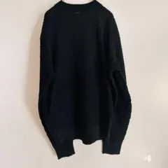 美品！SARTORIA DEL サルトニアデルニット　レディース　L L 黒