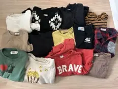 【男の子服 まとめ売り 100・110】春秋にぴったり！人気ブランド多数＊13点