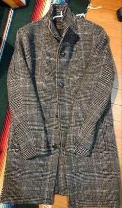 グレンチェック チェスターコート