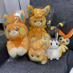 ポケモン　ぬいぐるみ　まとめ　一番くじ　ポケモンセンター　パモ　パーモットなど