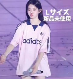 adidas アディダス ゴーリートップ ピンク シャツ Lサイズ 新品未使用のサムネイル