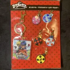 ミラキュラス レディバグ&シャノワール リングアクリルキーホルダー　2点セット ミラキュラス レディバグ&シャノワール リングアクリルキーホルダー 2
