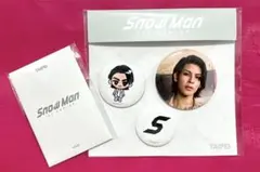 SnowMan ラウール　POPUP台湾 台北　フォトカードC バッジ