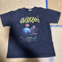グラフィックプリント ブラック Tシャツ Mサイズ