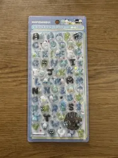 【正規品】ボンボンドロップシール moji はぴだんぶい 1枚