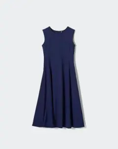 UNIQLO ウルトラストレッチエアリズムワンピース L 丈短め