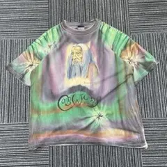 Gerrit Jacob ホワイト&グリーン オーバーサイズ Tシャツ 総柄 - メルカリ