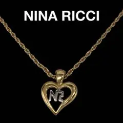 ★NINA RICCI★オープンハート★ネックレス【ニナリッチ】