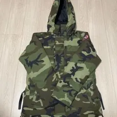 迷彩ダウンジャケット