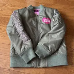 EARTHMAGIC MA-1ジャケット 180cm オリーブグリーン