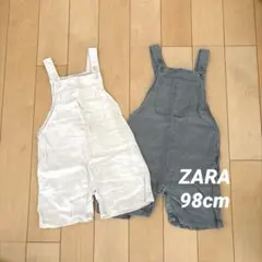 ZARA オーバーオール　2点セット　98cmのサムネイル