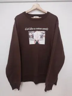 WEGO ブラウン トレーナー