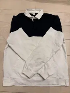 ZARA 襟付き長袖トレーナー