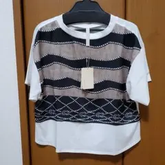 【タグ付き新品】アンタイトル　カットソー