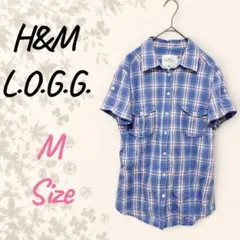 H&M シャツ チェック 大人カジュアル 羽織り 重ね着 夏コーデ y2kのサムネイル