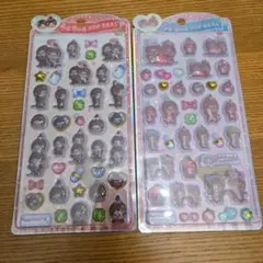 【正規品】モンチッチ うるちゅるPOP SEAL 二枚セット