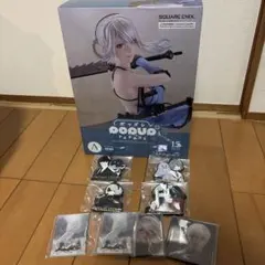 NieR15周年くじ A賞 カイネ D賞ミニアクリルパネルE賞 ラバーストラップ