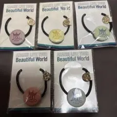 【未使用】嵐　会場限定　Beautiful World ヘアゴム5色セット