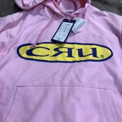クルー　パーカー　ピンク　Mサイズ