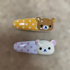 リラックマ コリラックマ ダイカットヘアピン