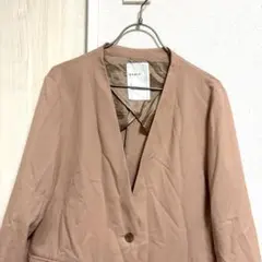 NOBLE ノーカラー ジャケット