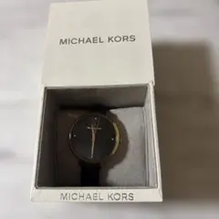 MICHEAL KORS マイケルコース　腕時計　レディース　黒　美品　箱付