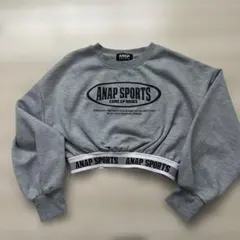 アナップスポーツ　クロップドトレーナー140