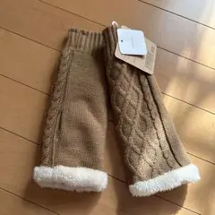 手袋　ブラウン　指なし