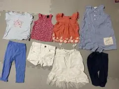 baby gap サイズ90 女の子夏服　8着　まとめ売り