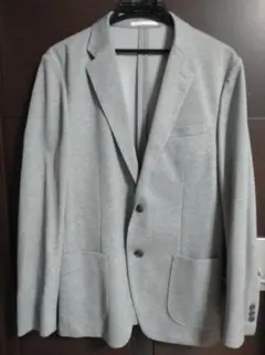 UNIQLOグレー テーラードジャケット Lコンフォートジャケット
