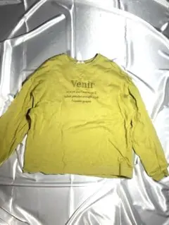 C.O.L.Z.A. オリーブグリーンイエロー トレーナー