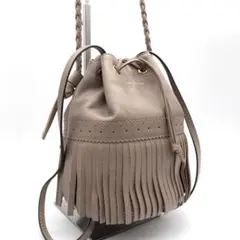 【美品】J&M DAVIDSON CARNIVAL ベージュ ショルダーバッグのサムネイル